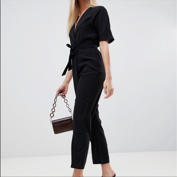 ASOS Black jumpsuit size 4 BRAND NEW - Picture 6 of 9